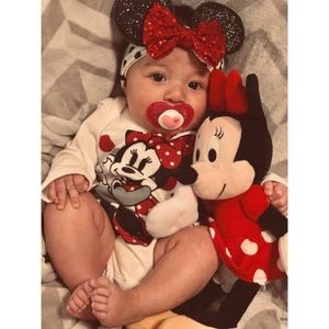 Mini mouse Merry& Bright outfit/headband